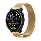 Strap-it® Xiaomi Mi Watch Milanese band (goud)