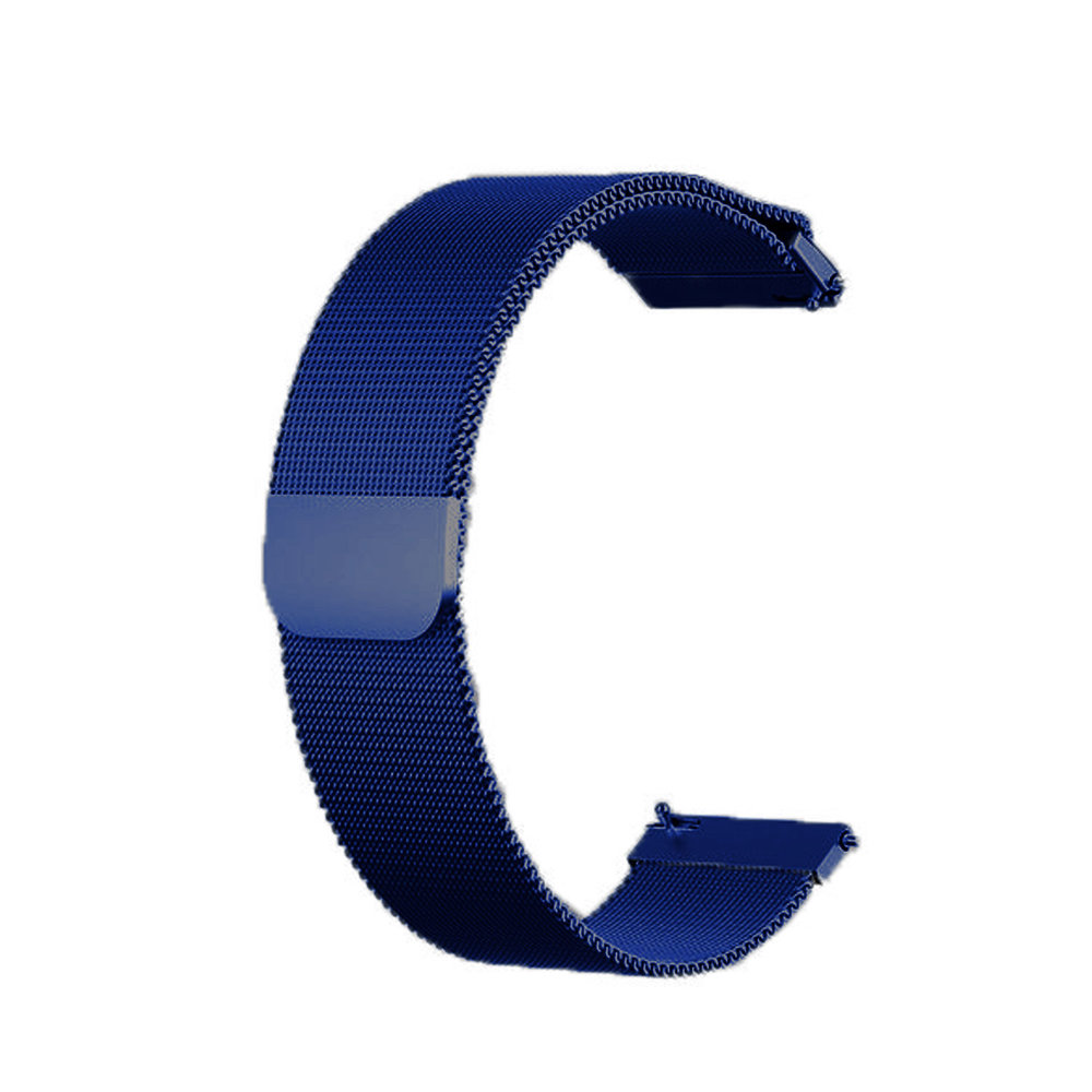 Strap-it® Strap-it Garmin Venu 2s Milanese band - 40mm - blauw