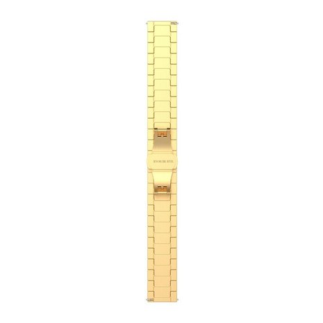 Strap-it® Strap-it Fossil Gen 6  (42mm) metalen band (goud)