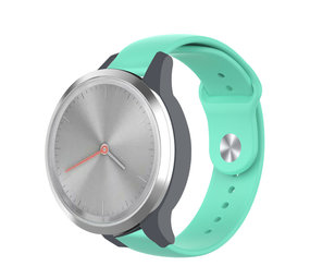 Strap-it® Garmin Vivomove 3s sport band - 39mm- aqua