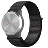 Strap-it® Strap-it Garmin Vivomove 3s nylon band - 39mm - zwart Strap-it® Strap-it Garmin Vivomove 3s nylon band - 39mm - zwart