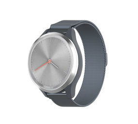 Strap-it® Garmin Vivomove 3s Milanese band - 39mm - grijs