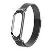 Strap-it® Strap-it Xiaomi Mi Band 7 Milanese band (zwart) Strap-it® Strap-it Xiaomi Mi Band 7 Milanese band (zwart)
