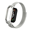 Strap-it® Strap-it Xiaomi Mi Band 7 Milanese band (zilver) Strap-it® Strap-it Xiaomi Mi Band 7 Milanese band (zilver)