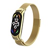 Strap-it® Strap-it Xiaomi Mi Band 7 Milanese band (goud) Strap-it® Strap-it Xiaomi Mi Band 7 Milanese band (goud)