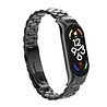Strap-it® Strap-it Xiaomi Mi Band 7 stalen bandje (zwart) Strap-it® Strap-it Xiaomi Mi Band 7 stalen bandje (zwart)