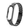 Strap-it® Strap-it Xiaomi Mi Band 7 stalen bandje (zwart) Strap-it® Strap-it Xiaomi Mi Band 7 stalen bandje (zwart)