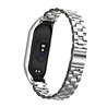 Strap-it® Strap-it Xiaomi Mi Band 7 stalen bandje (zilver) Strap-it® Strap-it Xiaomi Mi Band 7 stalen bandje (zilver)