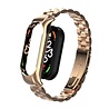 Strap-it® Strap-it Xiaomi Mi Band 7 stalen bandje (rosé goud) Strap-it® Strap-it Xiaomi Mi Band 7 stalen bandje (rosé goud)