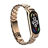 Strap-it® Strap-it Xiaomi Mi Band 7 stalen bandje (rosé goud) Strap-it® Strap-it Xiaomi Mi Band 7 stalen bandje (rosé goud)