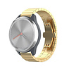 Strap-it® Strap-it Garmin Vivomove 3s metalen band - 39mm - goud Strap-it® Strap-it Garmin Vivomove 3s metalen band - 39mm - goud