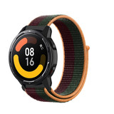 Strap-it® Xiaomi Watch S1 nylon band (dark cherry)