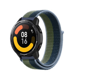 Strap-it® Xiaomi Watch S1 nylon band (moss green) Strap-it® Xiaomi Watch S1 nylon band (moss green)
