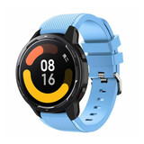 Strap-it® Xiaomi Watch S1 siliconen bandje (zand blauw)
