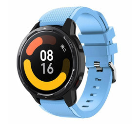 Strap-it® Xiaomi Watch S1 siliconen bandje (zand blauw)