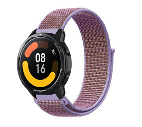Strap-it® Xiaomi Watch S1 nylon band (lila)