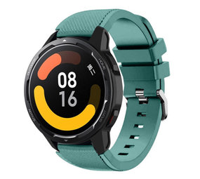 Strap-it® Xiaomi Watch S1 siliconen bandje (dennengroen)