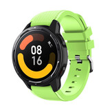 Strap-it® Xiaomi Watch S1 siliconen bandje (lichtgroen)