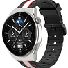 Strap-it® Strap-it Huawei Watch GT 3 Pro 46mm Special Edition band (zwart/wit) Strap-it® Strap-it Huawei Watch GT 3 Pro 46mm Special Edition band (zwart/wit)