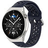 Strap-it® Strap-it Huawei Watch GT 3 Pro 46mm siliconen bandje met gaatjes (donkerblauw) Strap-it® Strap-it Huawei Watch GT 3 Pro 46mm siliconen bandje met gaatjes (donkerblauw)
