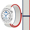Strap-it® Strap-it Huawei Watch GT 3 Pro 43mm nylon band (Frankrijk) Strap-it® Strap-it Huawei Watch GT 3 Pro 43mm nylon band (Frankrijk)