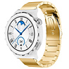 Strap-it® Strap-it Huawei Watch GT 3 Pro 43mm metalen bandje (goud) Strap-it® Strap-it Huawei Watch GT 3 Pro 43mm metalen bandje (goud)