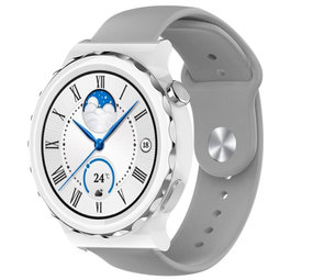 Strap-it® Huawei Watch GT 3 Pro 43mm sport band (grijs) Strap-it® Huawei Watch GT 3 Pro 43mm sport band (grijs)