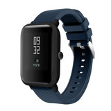 Strap-it® Xiaomi Amazfit Bip silicone band (donkerblauw)