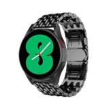 Strap-it® Samsung Galaxy Watch 4 - 40mm stalen draak bandje (zwart)