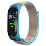 Strap-it® Xiaomi Mi Band 6 nylon bandje (camel)