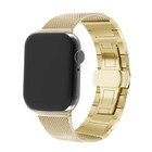 Strap-it® Strap-it Apple Watch stalen Milanese band (goud)