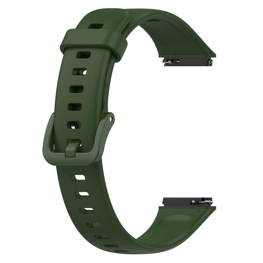 Strap-it® Strap-it Huawei Band 7 TPU bandje (legergroen)