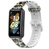 Strap-it® Lucky Leopard Huawei Band 7 bandje