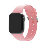 Strap-it® Apple Watch siliconen gesp bandje (roze)