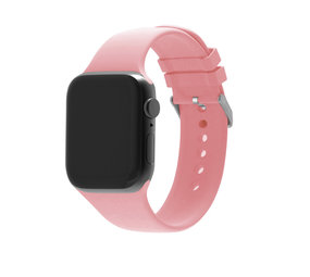 Strap-it® Apple Watch siliconen gesp bandje (roze)