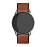 Strap-it® Strap-it Samsung Galaxy Watch 42mm leren hybrid bandje (bruin) Strap-it® Strap-it Samsung Galaxy Watch 42mm leren hybrid bandje (bruin)
