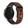 Strap-it® Strap-it Samsung Galaxy Watch 42mm leren hybrid bandje (bruin) Strap-it® Strap-it Samsung Galaxy Watch 42mm leren hybrid bandje (bruin)
