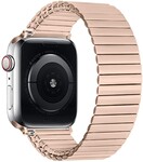 Strap-it® Strap-it Apple Watch stalen rekband (rosé goud)
