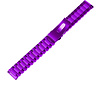 Strap-it® Strap-it Amazfit GTS 3 stalen band (paars) Strap-it® Strap-it Amazfit GTS 3 stalen band (paars)