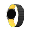 Strap-it® Strap-it Polar Unite magnetisch siliconen bandje (zwart/geel) Strap-it® Strap-it Polar Unite magnetisch siliconen bandje (zwart/geel)