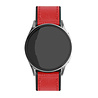 Strap-it® Strap-it Samsung Gear S3 leren hybrid bandje (rood) Strap-it® Strap-it Samsung Gear S3 leren hybrid bandje (rood)