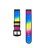 Strap-it® Strap-it Xiaomi Amazfit GTR 3 (Pro) nylon hybrid bandje (kleurrijk) Strap-it® Strap-it Xiaomi Amazfit GTR 3 (Pro) nylon hybrid bandje (kleurrijk)