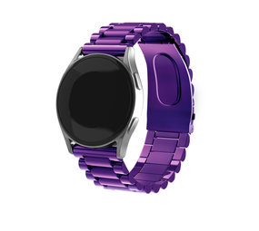 Strap-it® Xiaomi Mi Watch stalen band (paars)