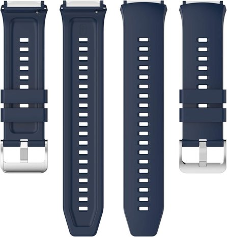 Strap-it® Strap-it Huawei Watch GT 2e siliconen bandje (donkerblauw)