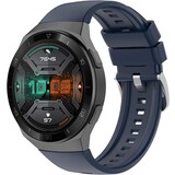 Strap-it® Huawei Watch GT 2e siliconen bandje (donkerblauw)