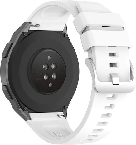 Strap-it® Strap-it Huawei Watch GT 2e siliconen bandje (wit)