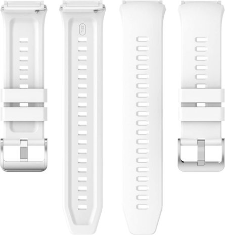 Strap-it® Strap-it Huawei Watch GT 2e siliconen bandje (wit)