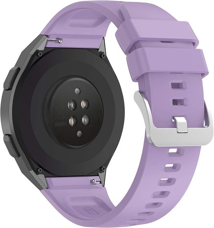 Strap-it® Strap-it Huawei Watch GT 2e siliconen bandje (lichtpaars)