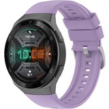 Strap-it® Huawei Watch GT 2e siliconen bandje (lichtpaars)