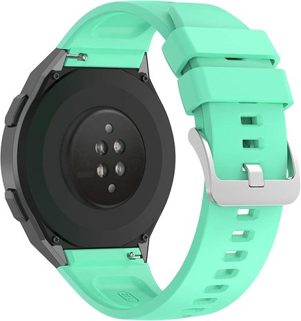 Strap-it® Strap-it Huawei Watch GT 2e siliconen bandje (aqua)